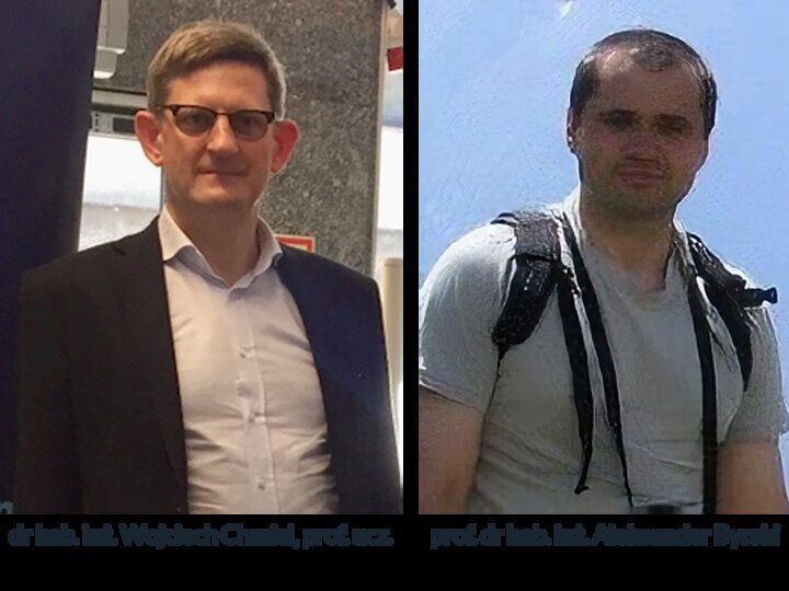 Zdjęcia profesora Chmiela i dr Aleksandra Byrskiego