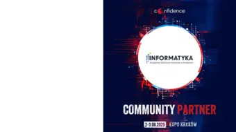 Ogłoszenie Wydziału Informatyki jako partnera konferencji CONFidence 2025