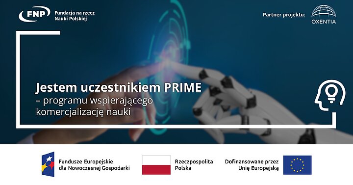 Infografika Jestem uczestnikiem PRIME