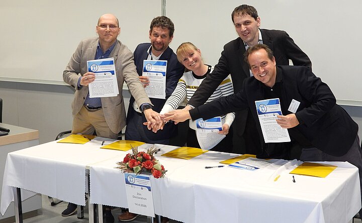 The signing of Zlin declaration