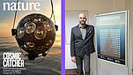 detektor cząstek neutrino i naukowiec